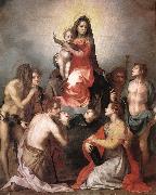 Madonna in Glory and Saints Andrea del Sarto